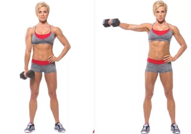 Increase dumbbells