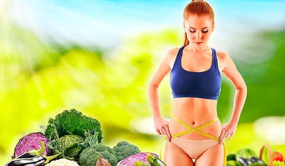 Slender body with a Ducan diet